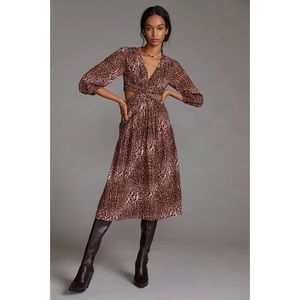 Anthropologie Floral Cut-Out Midi Dress
Ranna Gill